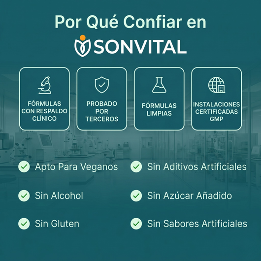 Nueva Fórmula de Máxima Potencia – Drenaje Linfático de SONVITAL