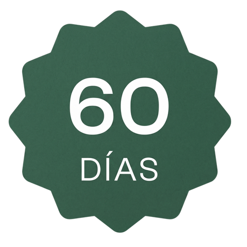 Garantía de 60 días
